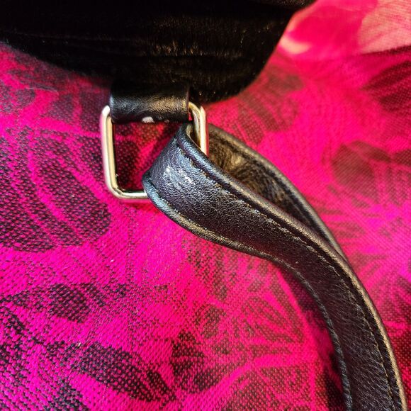 Midnight Lace Velvet Backpack. main image 4